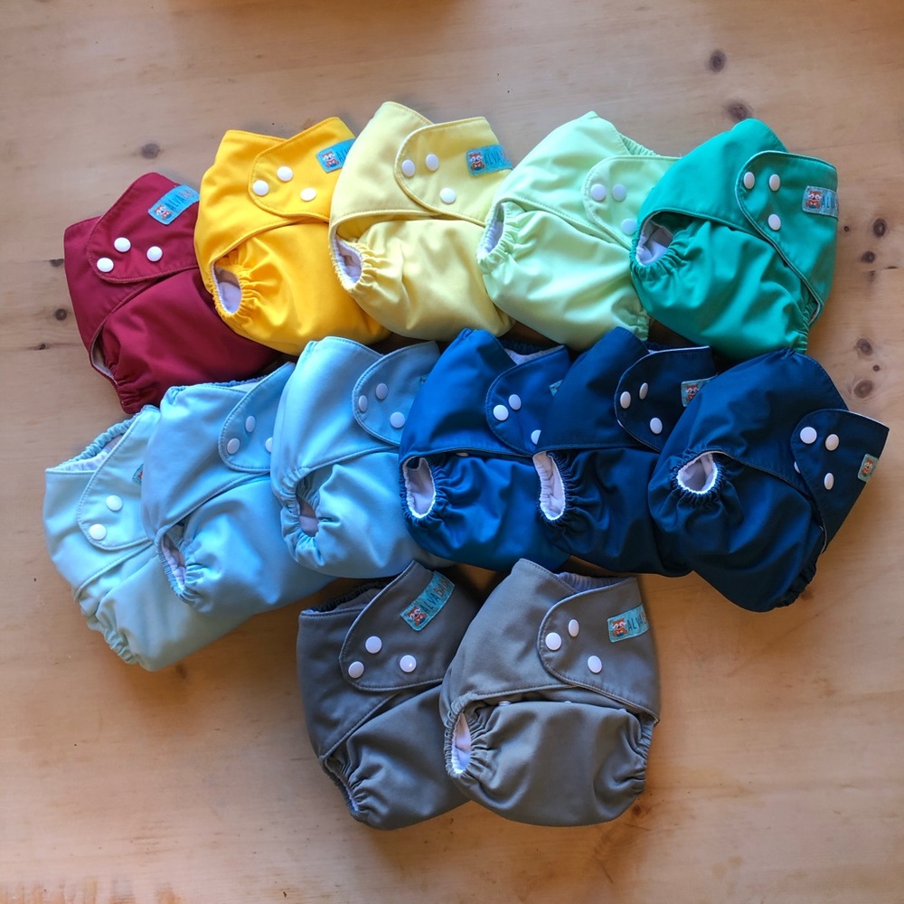 15 ALVABABY Pocket Cloth Diapers and Inserts